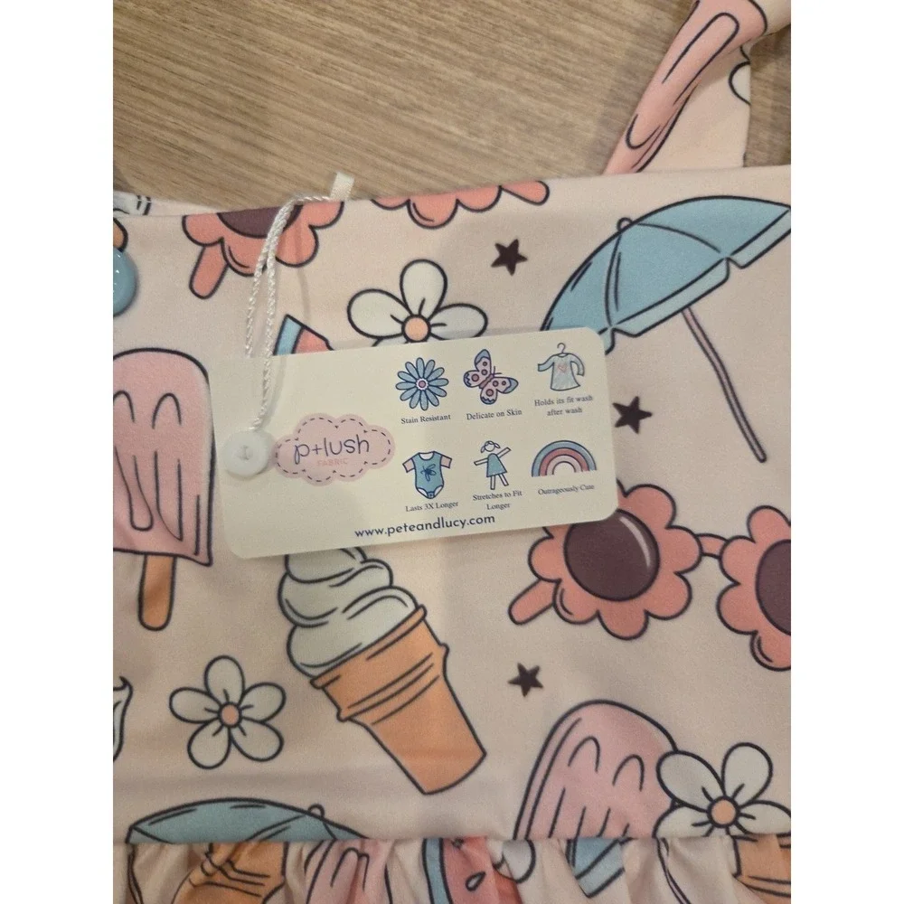 Pete & Lucy Sweet & Sunny 2 Piece Set Size 4T